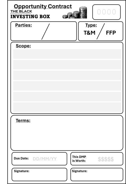 Opportunity Contracts: Digital Download